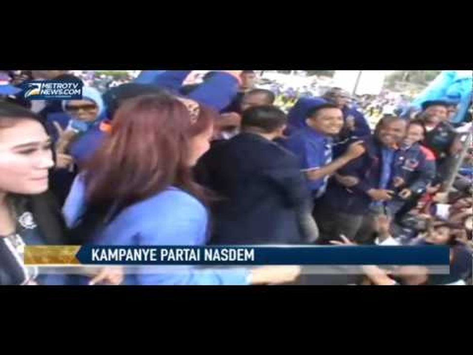 Ribuan Simpatisan Meriahkan Kampanye NasDem di Binjai