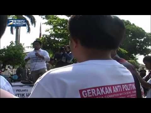 Pemuda Bengkulu Kampanye Aksi Tolak Politik Uang