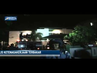 Kantor BPJS Ketenagakerjaan Pontianak Terbakar