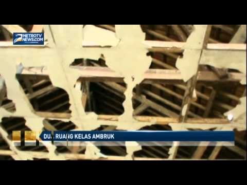 Dua Ruang Kelas Ambruk