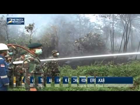 Tiga Hektar Lahan Milik PT Chevron Terbakar