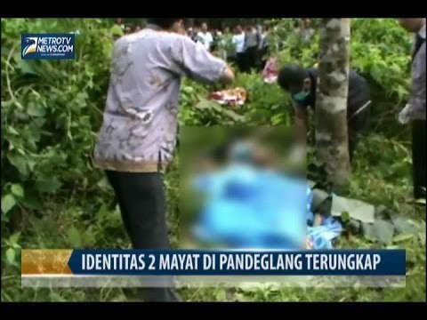 Identitas 2 Mayat Di Pandeglang Terungkap
