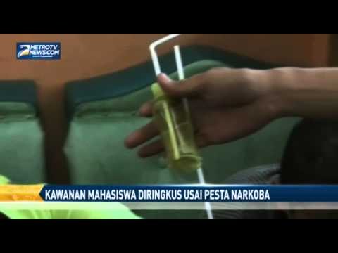 Kawanan Mahasiswa Diringkus Usai Pesta Narkoba