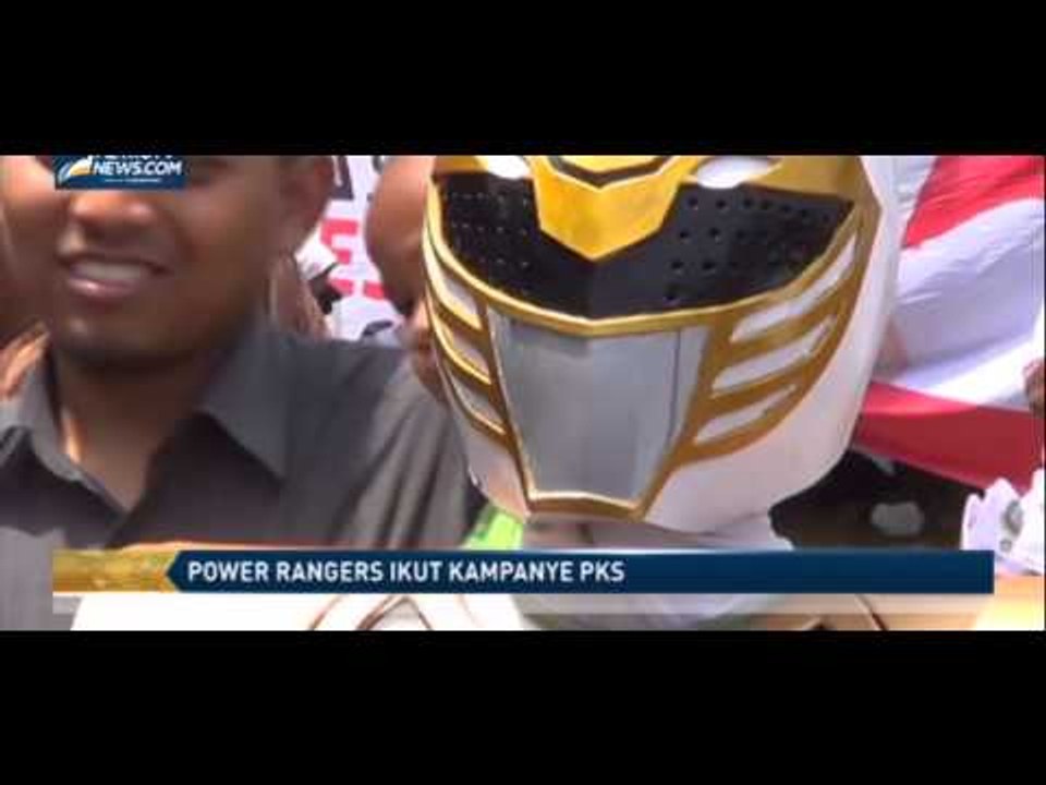 Power Rangers Ikut Kampanye PKS