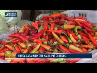Harga Cabai Naik Dua Kali Lipat di Bekasi