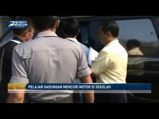 Pelajar Gadungan Mencuri Motor di Sekolah