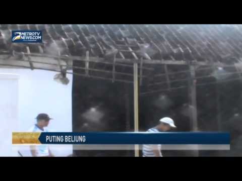 Diterjang Puting Beliung, Tiga Rumah Rusak dan Pohon Tumbang