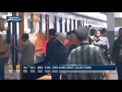 Enam KA dari Bandung Dialihkan Melewati Jalur Utara