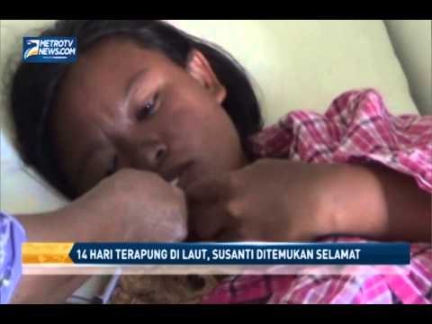 14 Hari Terapung di Laut, Susanti Ditemukan Selamat