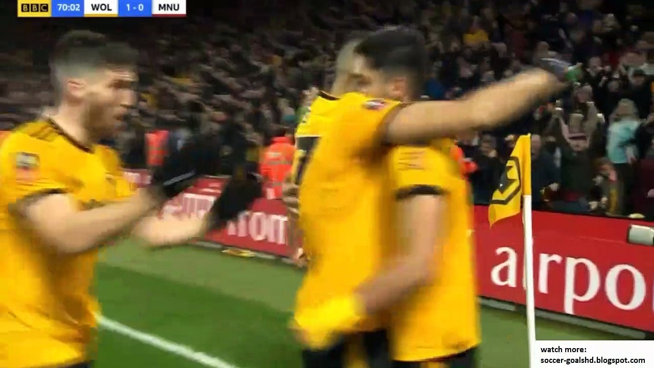 Raul Jimenez Goal - Wolverhampton Wanderers vs...