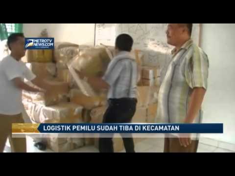Logistik Pemilu Sudah Tiba di Kecamatan