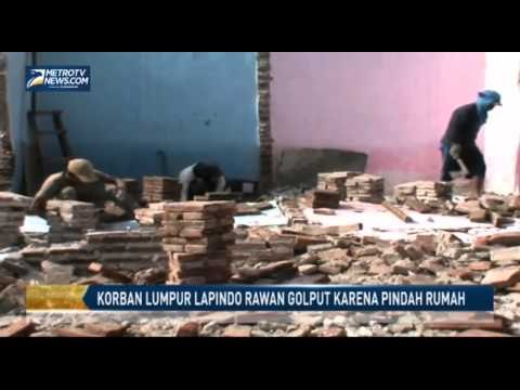 Ribuan Korban Lumpur Lapindo Rawan Golput Karena Pindah rumah