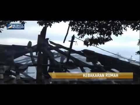 Tabung LPG Meledak, Sebuah Rumah Ludes Terbakar