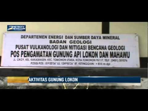 Aktivitas Gunung Lokon Normal, Status masih Siaga