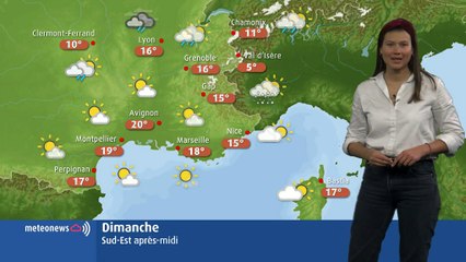 La météo du dimanche 17 mars 2019