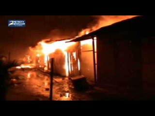 Kebakaran Hanguskan Pasar Sentral Makassar