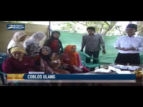 Warga Antusias Ikuti Pencoblosan Ulang