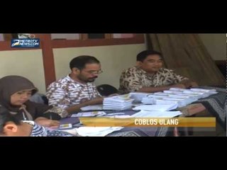 Coblos Ulang di TPS 32 Sukabumi Sepi Peminat