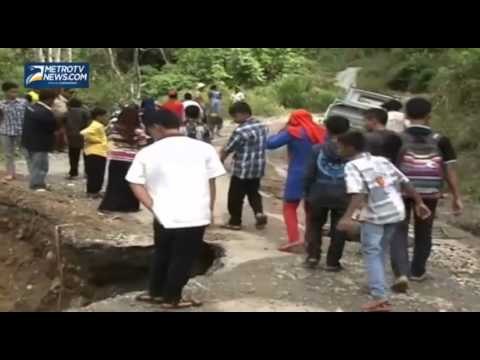Jalinsum di Padang Lawas Masih Putus
