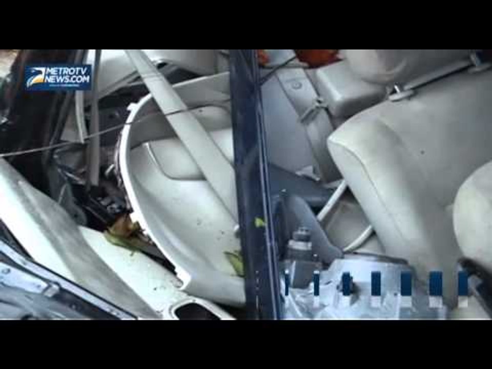 Minibus Tebalik, Satu Penumpang Tewas