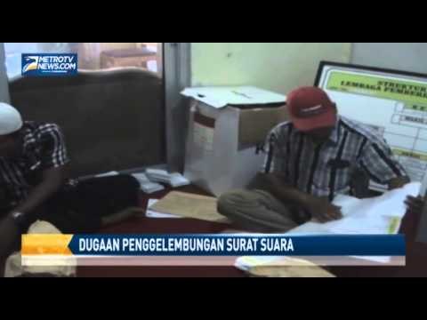 Dugaan Penggelembungan, TPS di Lombok Utara Hitung Ulang Surat Suara