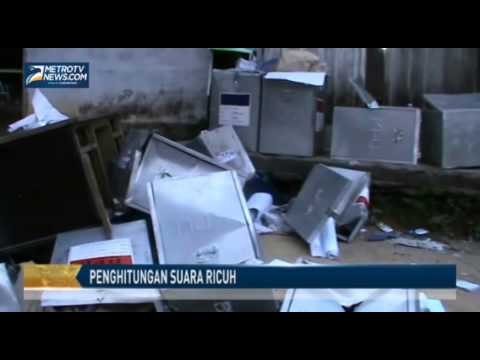 Penghitungan Suara Ricuh, Kotak Suara Dirusak dan Surat Suara Hilang
