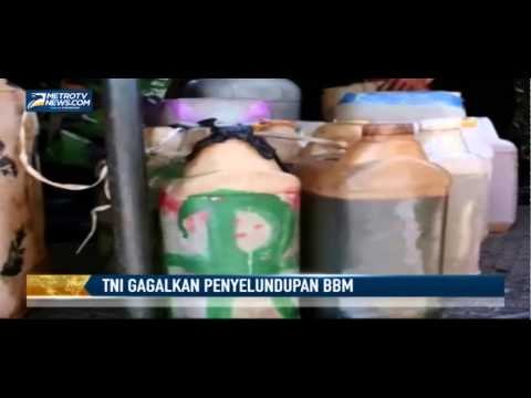 TNI Gagalkan Penyelundupan 3 Ton BBM ke Timor Leste