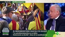 Inda sobre la manifestación independentista de Madrid