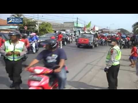 Peringatan Hari Buruh di Gresik Ricuh