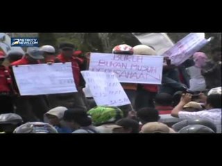 Di Bawah Sengatan Matahari Ratusan Buruh Sampaikan 9 Tuntutan