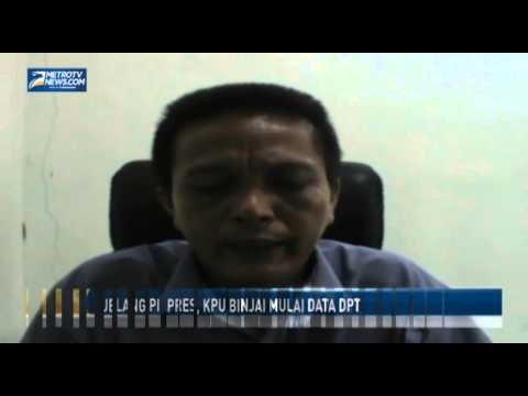 Jelang Pilpres, KPU Binjai Mulai Data DPT