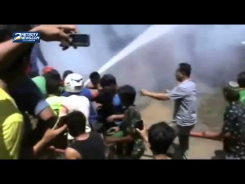 Diduga Akibat Arus Pendek Listrik, Sebuah Rumah Ludes Terbakar