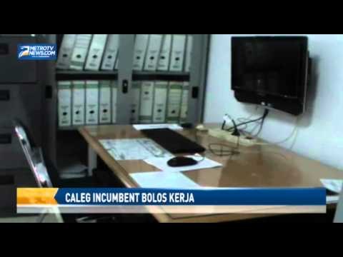 Gagal Duduk di Parlemen Caleg Incumbent Bolos Kerja