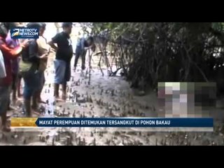 Mayat Perempuan Ditemukan Tersangkut di Pohon Bakau