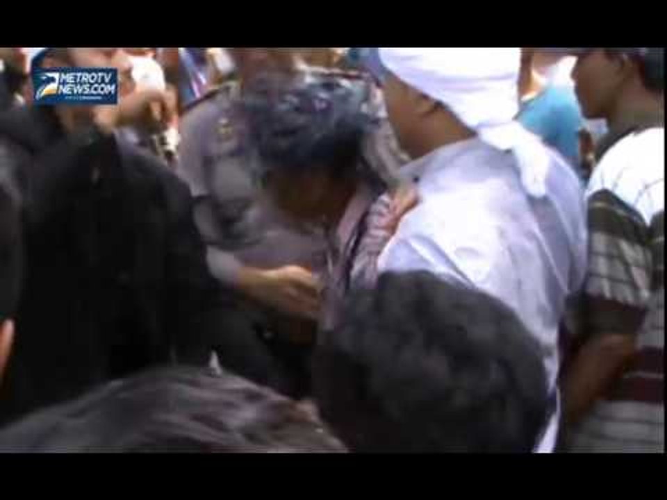 Unjuk Rasa Menuntut Mundur Ketua DPD Gerindra Ricuh