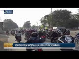 Konvoi Buruh Macetkan Jalur Pantura Semarang