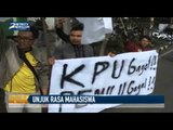 Puluhan Mahasiswa Unjuk Rasa di KPU Jabar