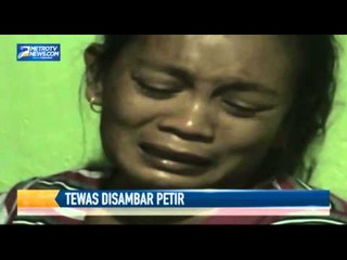 Seorang Nenek Tewas Disambar Petir Saat Bercocok Tanam