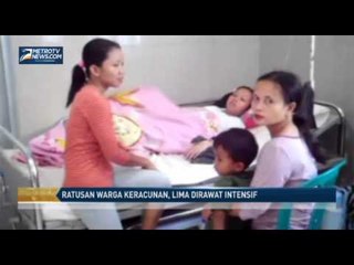 Ratusan Warga Keracunan, Lima Dirawat Intensif