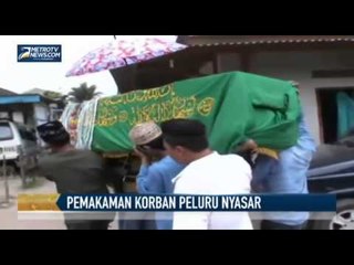 Bocah Korban Peluru Nyasar Dimakamkan