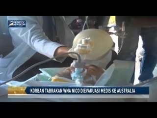 Korban Tabrakan WNA Nico Dievakuasi Medis ke Austalia