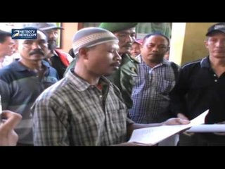 Penyebar Aliran Sesat  Minta Maaf pada Warga Desa
