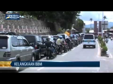 Antrean Panjang Juga Terjadi di SPBU Nunukan