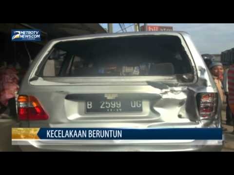 Tabrakan Beruntun Libatkan 9 Kendaraan, 1 Tewas