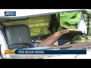 Truk Masuk Jurang, 3 Orang Tewas