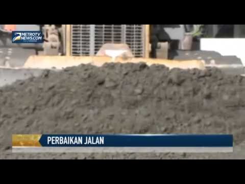 Perbaikan Jalan Pantura Perbatasan Jatim Jateng Terus Dikebut