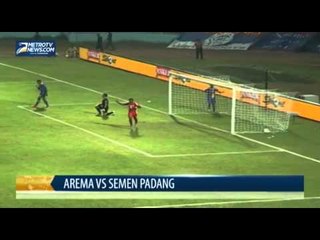 Semen Padang Pecundangi Arema
