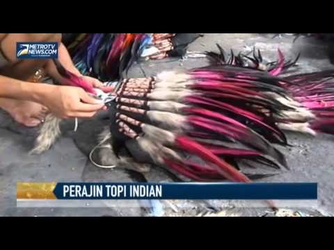 Jelang Piala Dunia, Perajin Topi Indian Kebanjiran Order