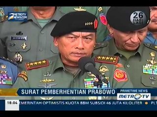 Video herunterladen: Panglima TNI: Surat Tidak Disimpan di Mabes TNI