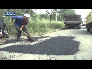 Jelang Arus Mudik, Perbaikan Jalur Lintas Tengah Jabar Dikebut
